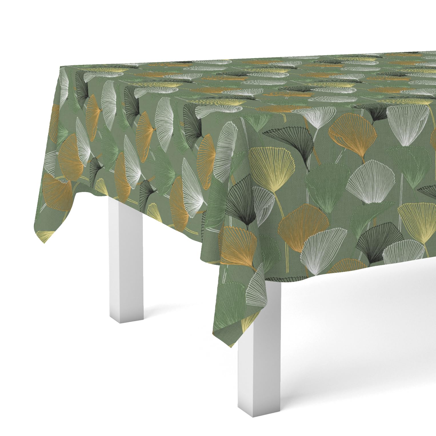 Martina Home Duero Green Oilcloth Tablecloth 250 x 140 cm