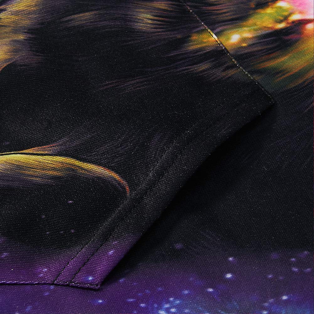 RAISEVERN novità Felpe Halloween 3D Stampato a Maniche Lunghe Felpa Pullover per Ragazzi e Ragazze S-XL