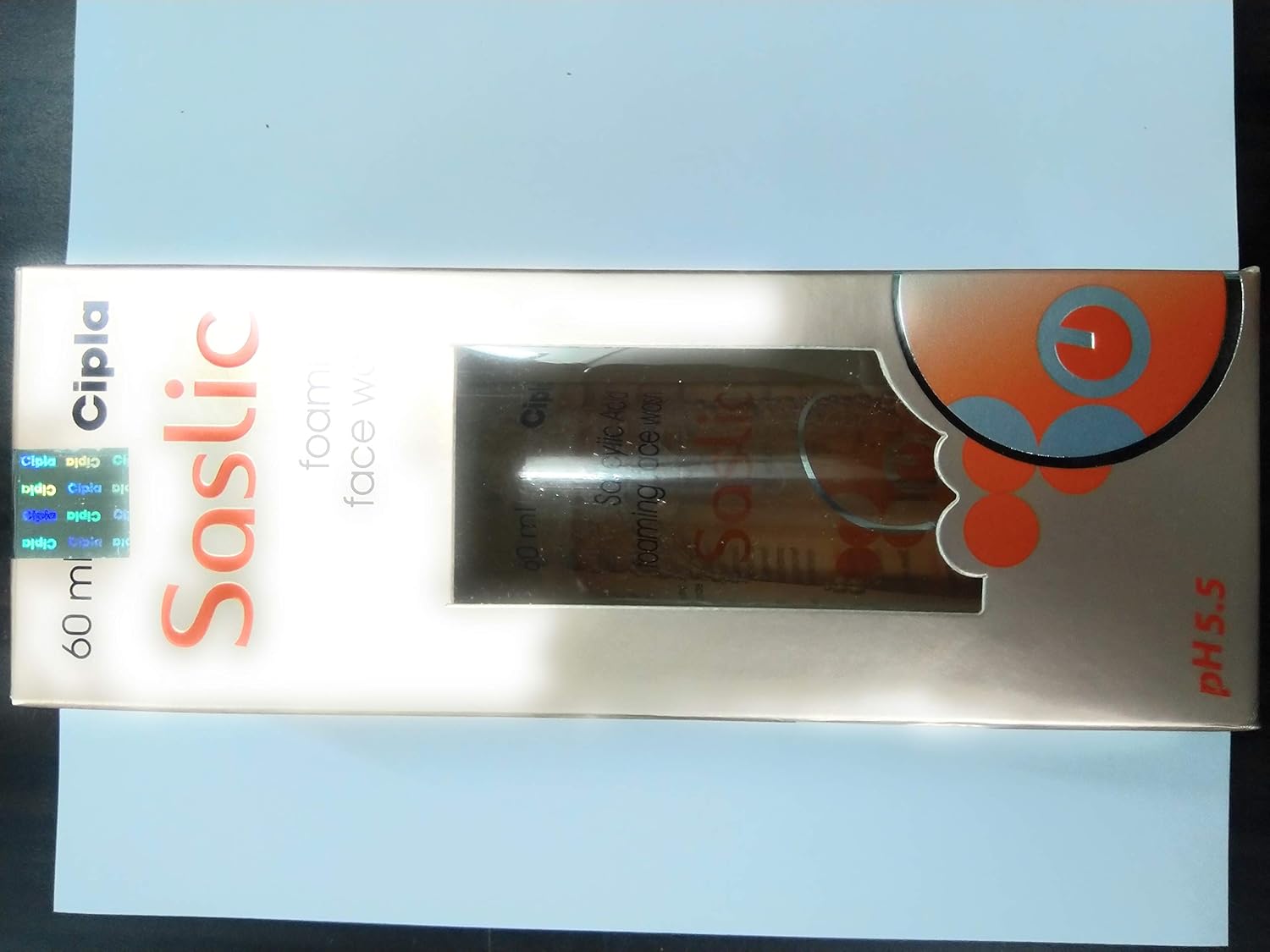 saslic face wash 60ml