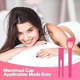 CTDMJ Menstrual Cup Applicator - Easy Insertion & Removal - Travel Case view 5