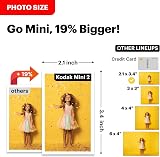 Kodak Mini Shot 2 Retro 4PASS Instant Camera Printer White 2-in-1 view 5