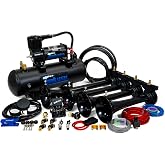 Hornblasters Conductor's Special 228H 2 Gallon 150 PSI All-In-One Train Horn Kit - USA Made Horns - 4 Trumpets - 147.7 Actual dB, Weather-Resistant, for Cars, Trucks, and SUVs