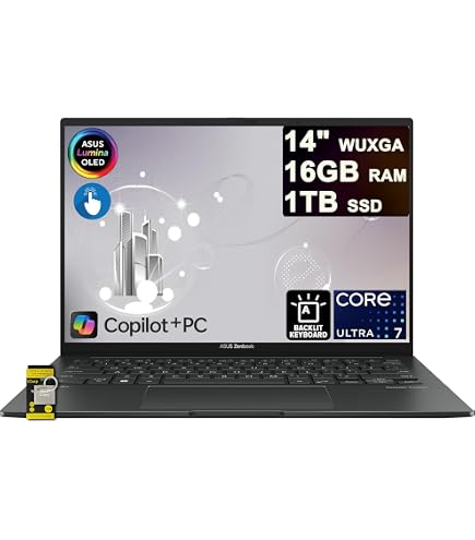 Amazon.com: ASUS Zenbook 14 OLED 2026 Business Laptop 14