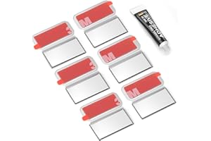 Tonitrui Cabinet Door Magnetic Catch, 6 Pack 0.08in Cabinet Door Magnets for Wardrobe Closet Shutter Drawer Cabinet Closure