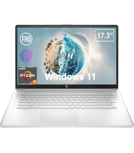 Amazon.com: HP 17.3 Inch FHD Business Laptop | Fingerprint Reader