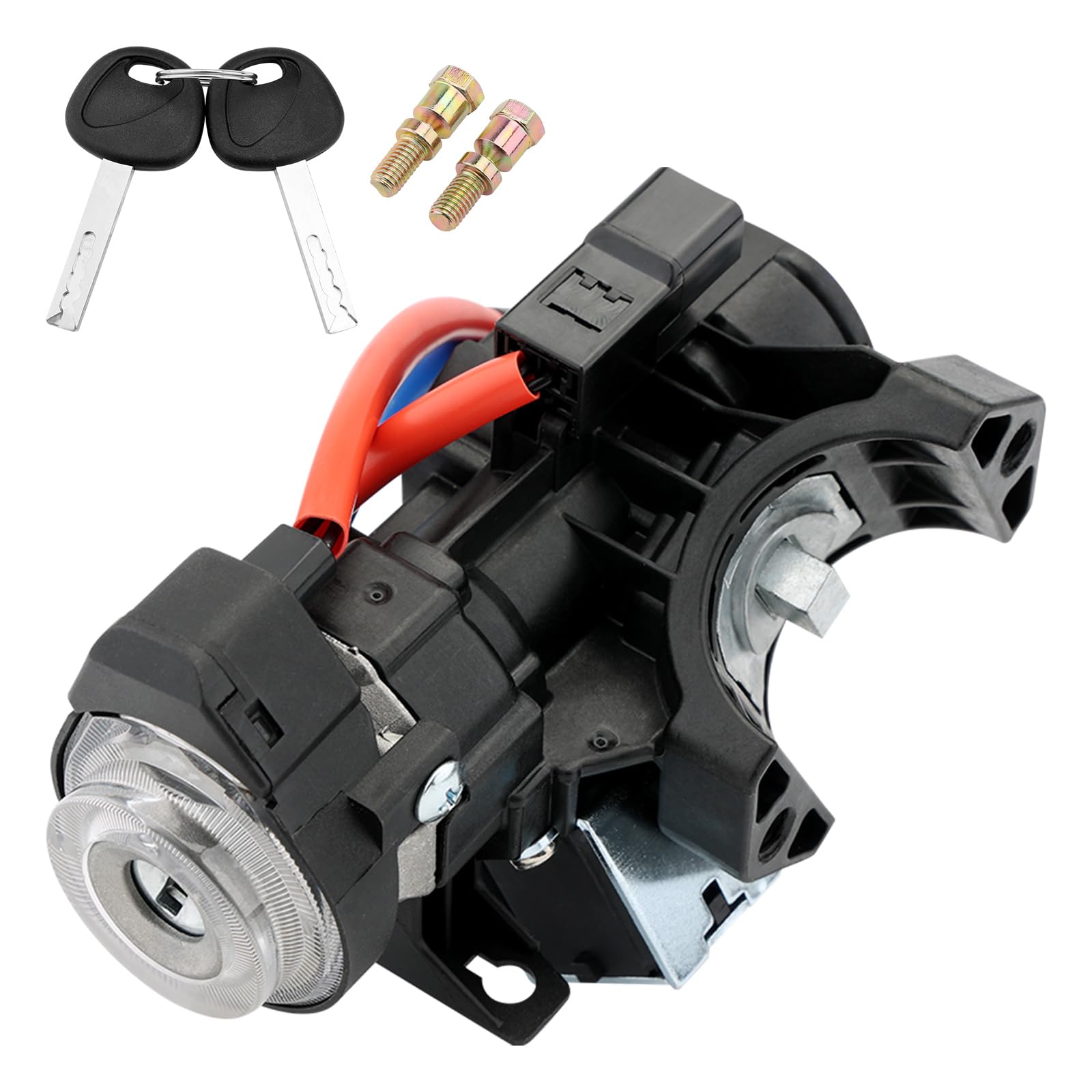 Ignition Assembly, Lock Cylinder Switch & Cylinder
