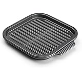 Instant Vortex Official Nonstick Grill Pan, 2-Piece, Gray