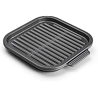 Instant Vortex Official Nonstick Grill Pan, 2-Piece, Gray