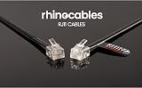 rhinocables ADSL RJ11 Cable 5m White Universal Compatibility Copper Core view 7