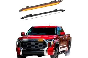 SDTSSYVE Led Gril Grille Lights for 2022 2023 2024 2025 Toyota Tundra TRD-Off Road Sport Grills led Bar Turn Signal Lights for Tundra TRD Accessories (Sport-Tundra-DRL)