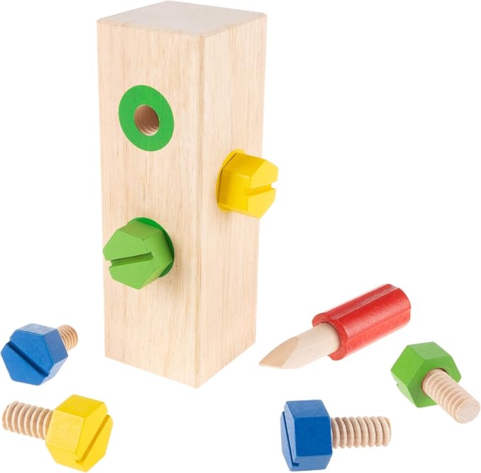 building toys with screws