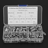 Yosoo M8 Helicoil Insert Screw Sleeve M6-M8 1D-3D Stainless Steel Thread Repair view 9