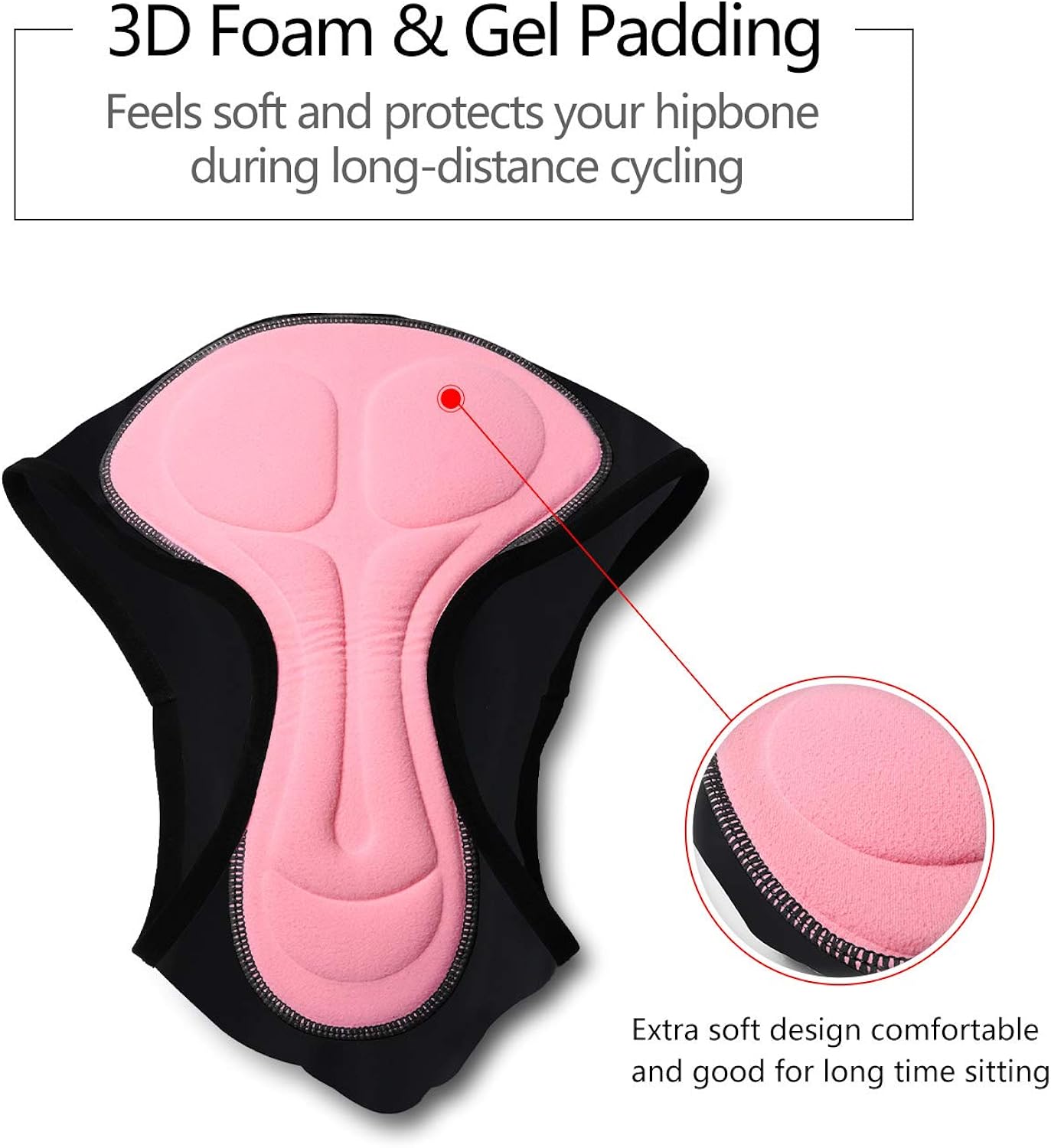 DAYOUNG Women's Cycling 3D Padded Underwear Quick Dry Breathable Bicycle Briefs: Clothing