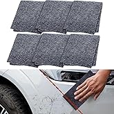 6Pcs Nano Sparkle Cloth Car Scratch Remover - Advanced Nano Sparkle Scratch Car Remover, Easily Removes Small Scratches, Swirls, Residue, Water Spots - Restores Car Paint to Original, Polishing Shine