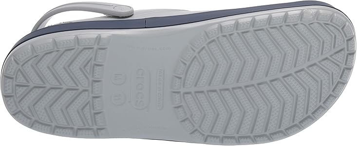 crocs light grey navy