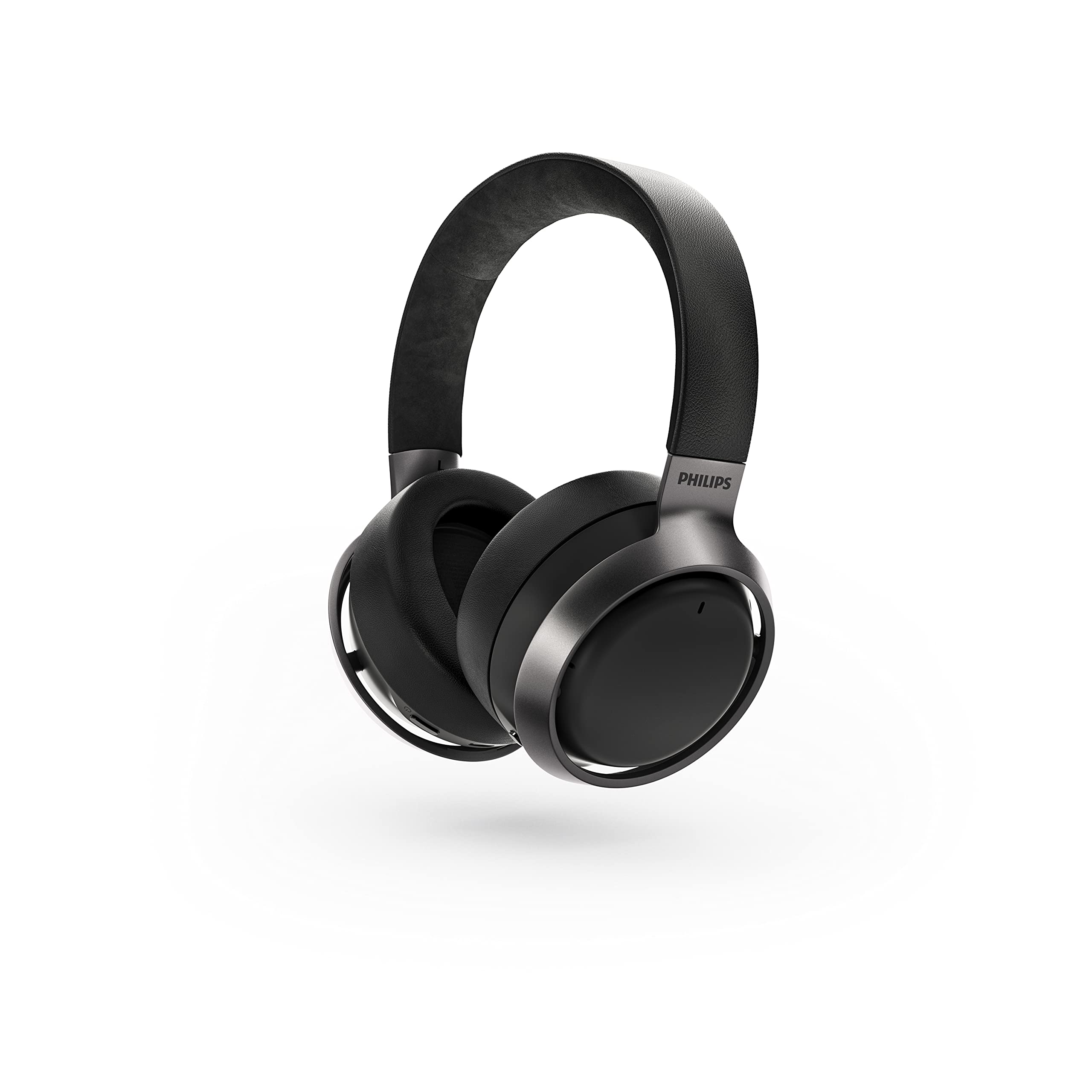 Philips Fidelio L3/00 Over Ear Wireless Bluetooth Active Noise Cancelling Headphones with Dual Mic and Memory Foam Ear Cups, Foldable with up to 38 Hrs Playtime