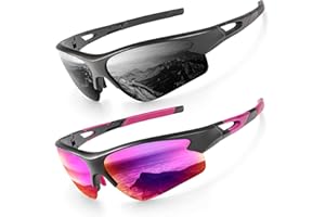 ANYLUV Sports Sunglasses for Men Women Outdoor Cycling Glasses Polarized Sunglasses for Outdoor Cycling Baseball UV400