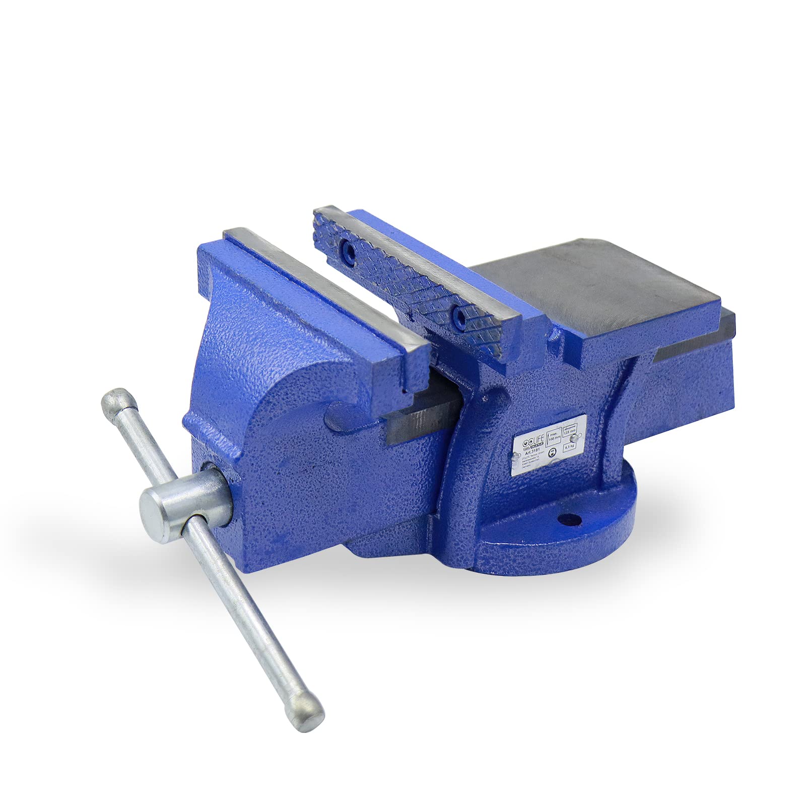 Heavy Duty Jaw Workbench Vice, Modell:125mm