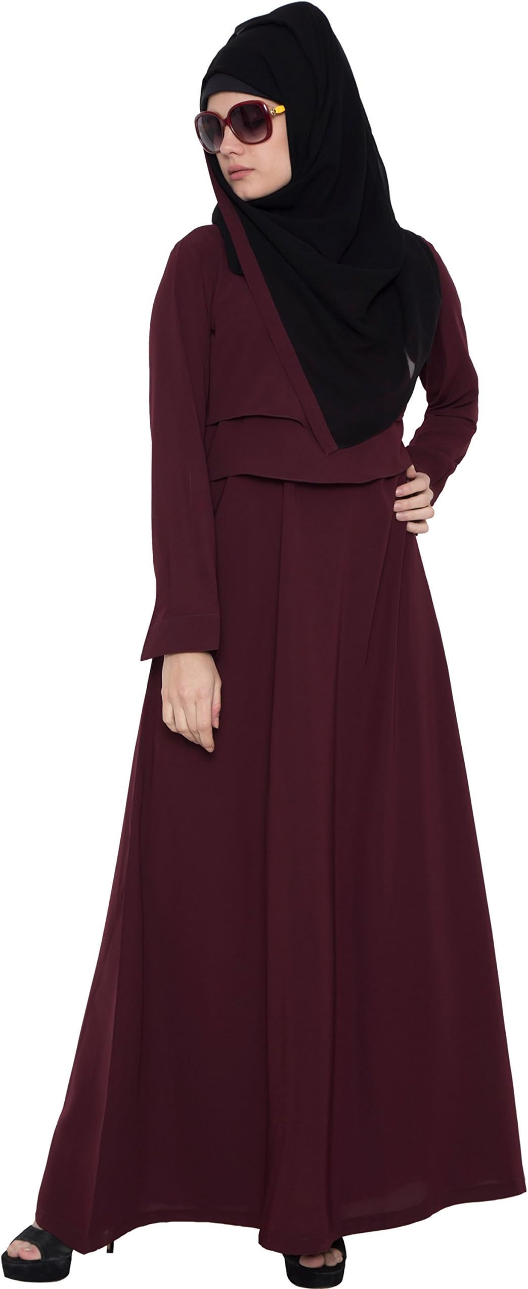 Mushkiya Women's Kashiboo Abaya Dress ABD-013