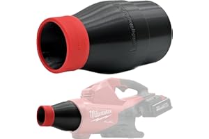 Stubby Nozzle Co. STUBBY Car Drying Nozzle for Milwaukee M18 Fuel Leaf Blowers - Dual Battery (2824-20)