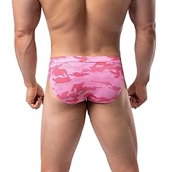 Summer Code Mens Bikini Briefs Low Rise Bulge Pouch