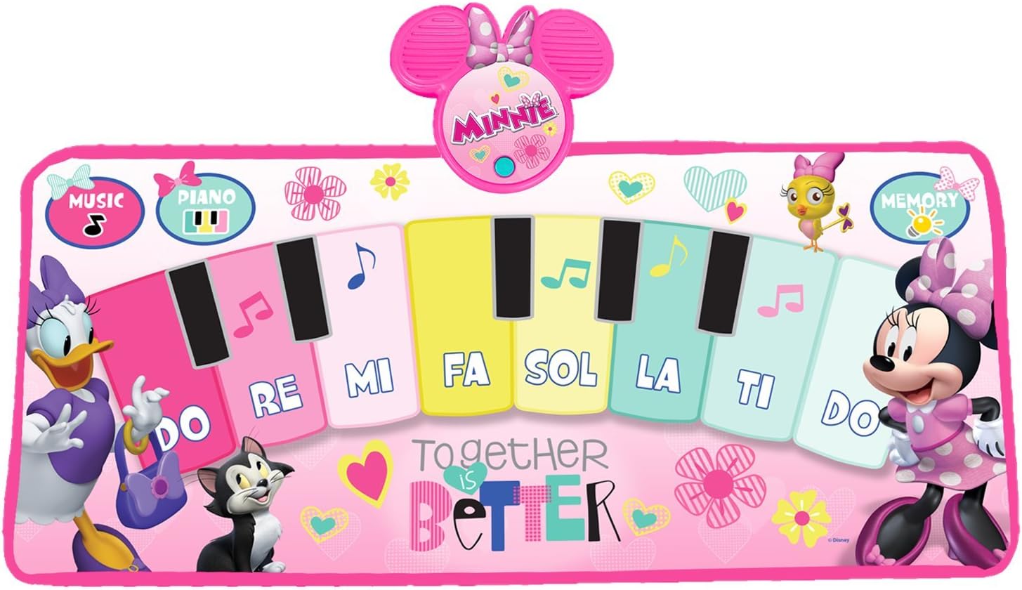 Minnie Mouse Music Mat Together is Better Electronic Piano Mat: Toys & Games