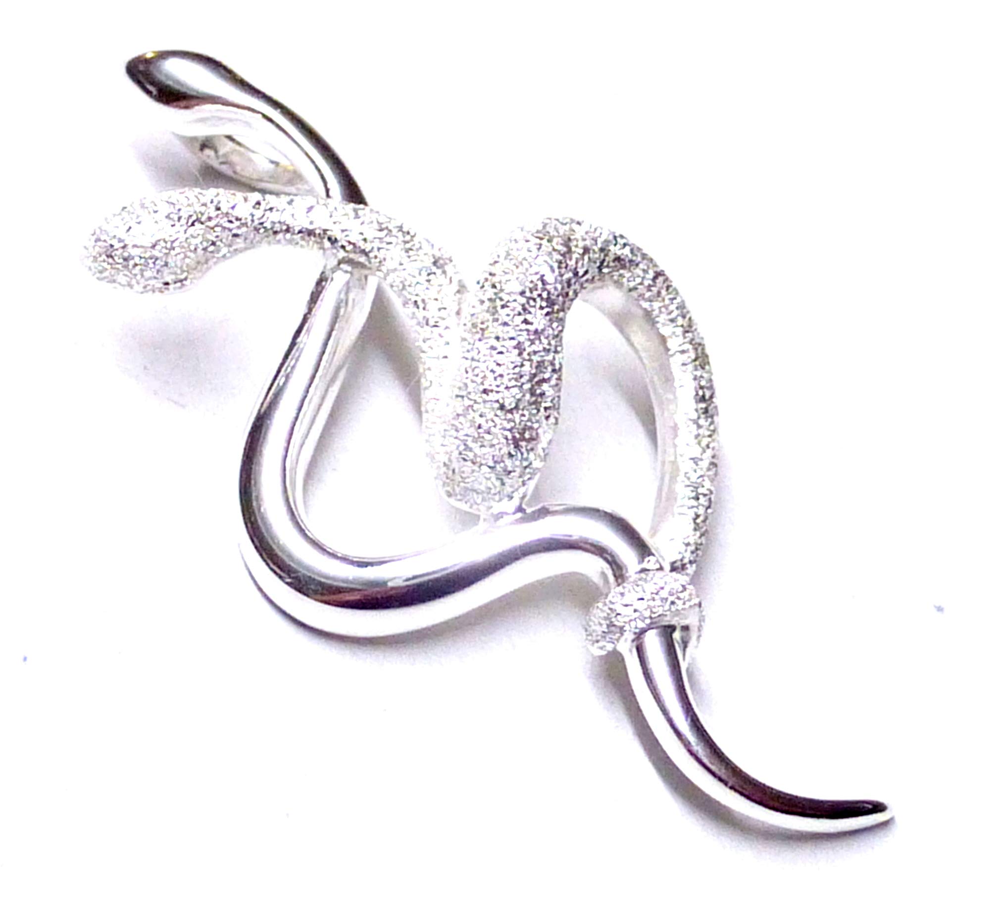 Silberschmuck - BGNecklace pendant, silver, pendant, jewellery, snakesake cobra made of sterling silver, gift, silver jewellery, friend