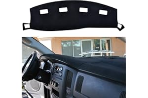 SPEEDWOW Dashboard Dash Board Cover Mat Carpet Compatible with Dodge Ram 1500 2002-2005, Compatible with Dodge Ram 2500/3500 2003-2005