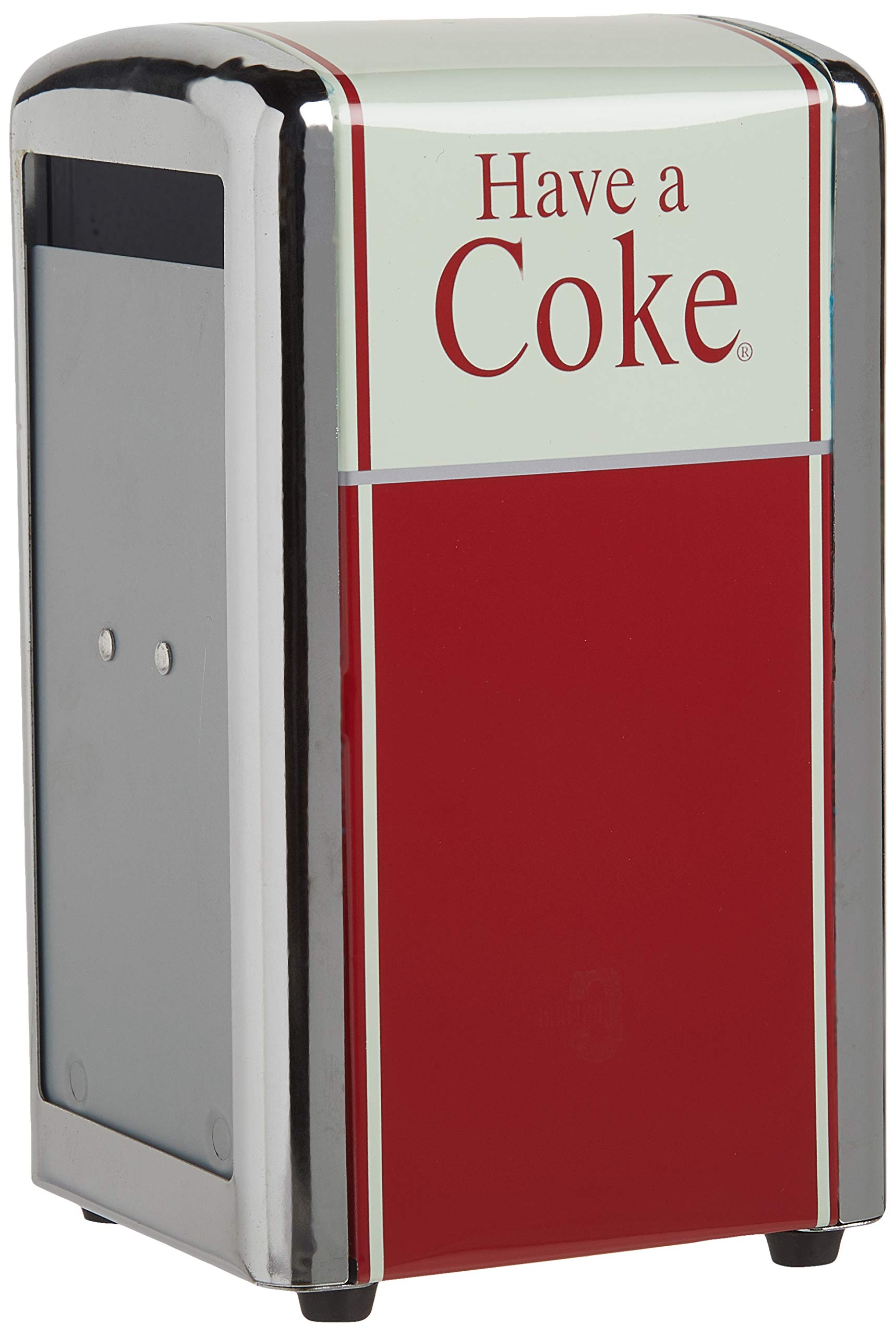 TableCraft Coca-Cola CC301 Have A Coke Napkin Dispenser, Small