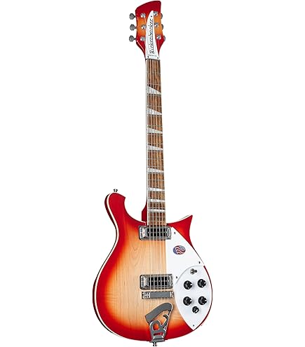 Amazon.com: Rickenbacker 360 Thinline Electric Guitar - Mapleglo