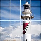 Fliesenaufkleber Fliesenbild Fliesenaufkleber Wanddurchbruch Strand