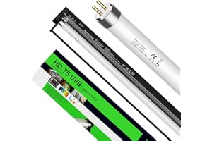 REPTITRIP T5 UVB Reptile Light 10.0 HO Combo Kit, 23" UVB Light Adjustable Brightness & UVA UVB, 24W Reptile Lamp for Tropical & Deserts Such as Bearded Dragon