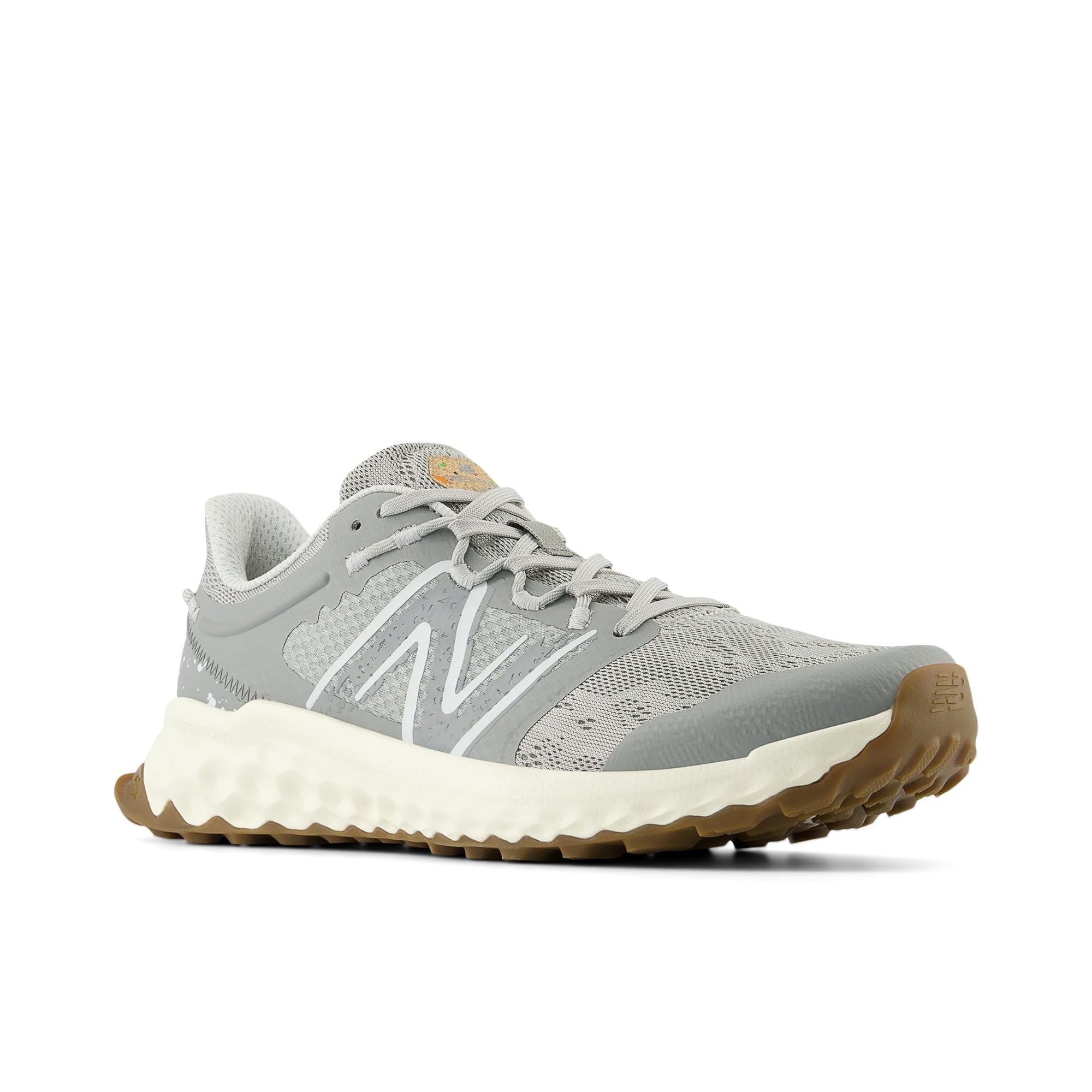 New Balance Men's Fresh Foam Garoé V1 Trail Running Shoe, Grey Matter/Slate Grey/Angora, 7 W Image