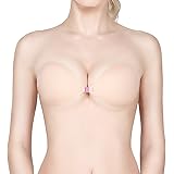 Invisible Stick On Strapless Backless Bra In White Colours