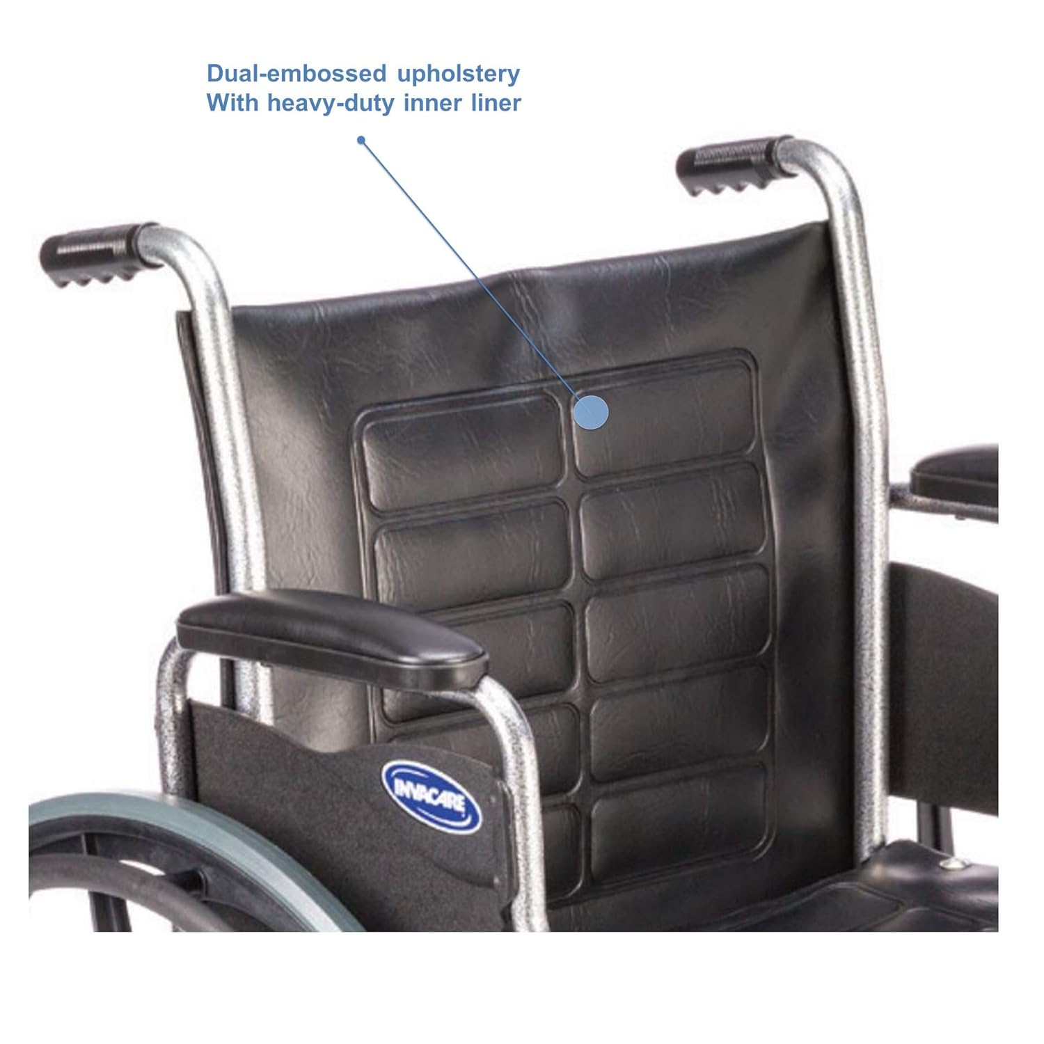 Invacare T424RDAP Tracer IV Wheelchair with Heavy Duty Wheels, 24" x 18" Seat, Desk-Length Arms 9153639571 - A13610 02: Industrial & Scientific