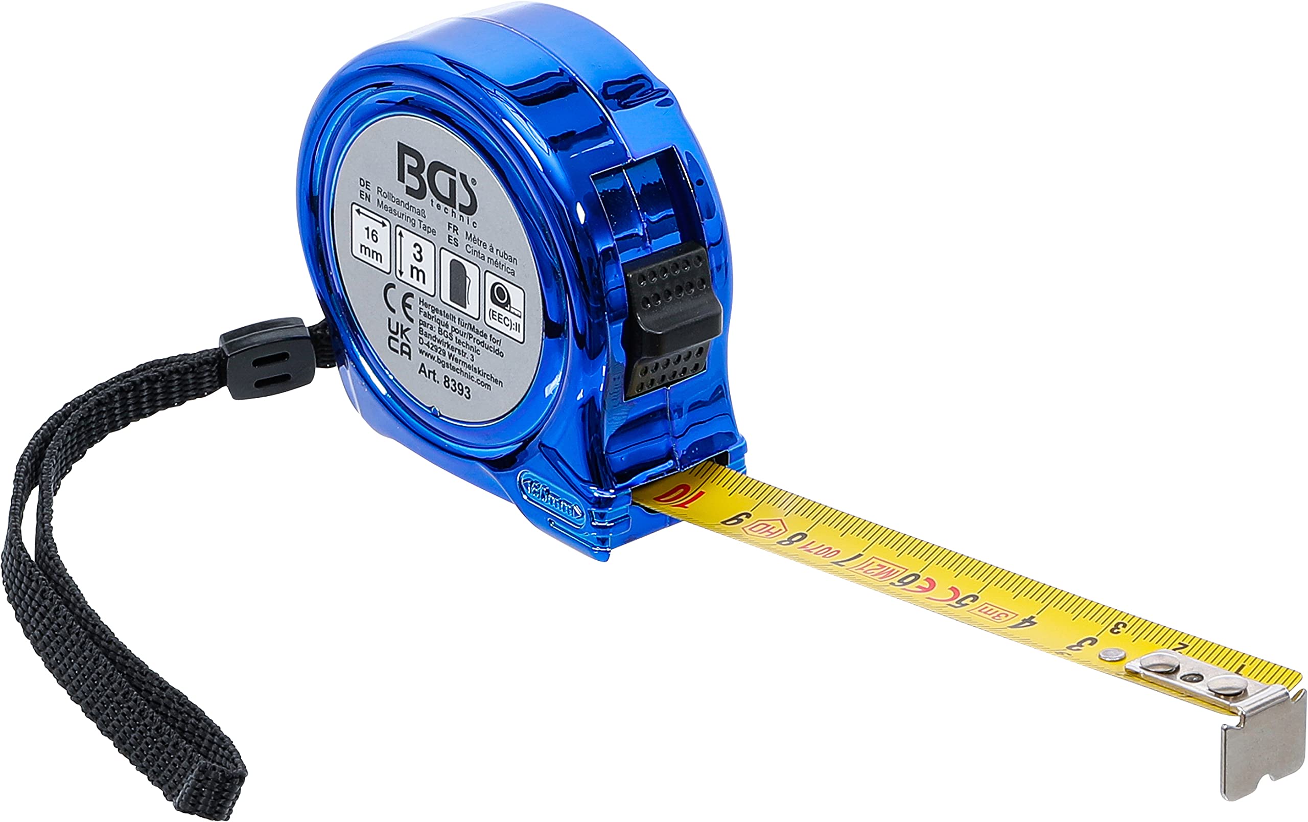 BGS 8393 | Measuring Tape | 16 mm x 3 m