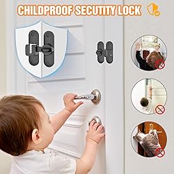 Barn Door Lock – Small 90/180 Degree Flip Sliding