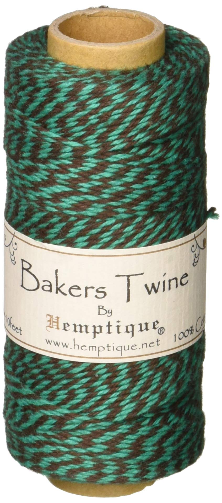 Hemptique Bakers Twine Spool 2ply Coco Mint, Cotton, one size