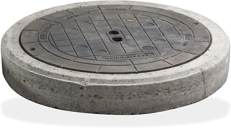 Ostendorf Schachtsystem 660520 Schachtabdeckung Dn 400 B 125 12 5t Guss Deckel Mit Betonring Amazon De Garten