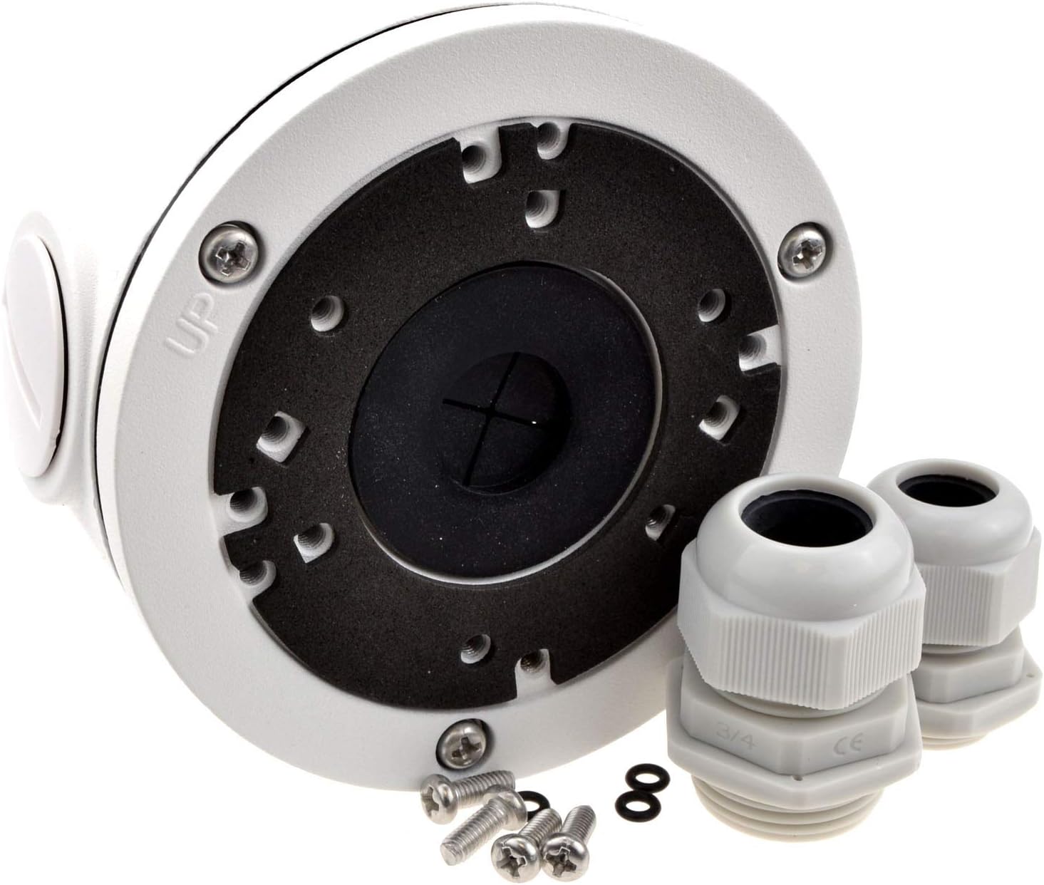 CCTV Universal Mounting Junction Back Box & Glands for Amazon.co.uk