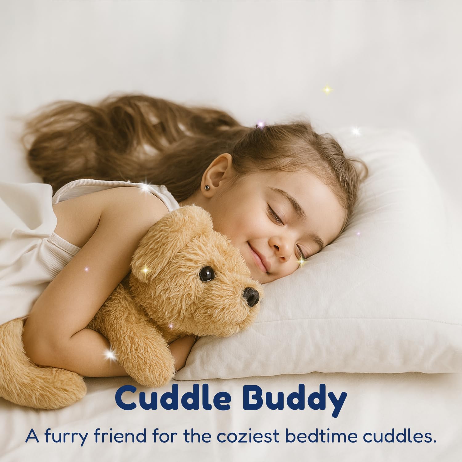 PixieCrush Adopt Me Dog Stuffed Animals for Girls Ages 3 and Up - Plush Labradoodle Dog Pillow with 4 Surprise Puppies Inside - Soft Puppy Toys for Kids - Cute Dogs Plush Set for Imaginative Play