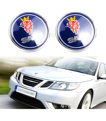 SAAB エンブレム 12844161 純正部品 Amazon.com: Saab Original 9-7x