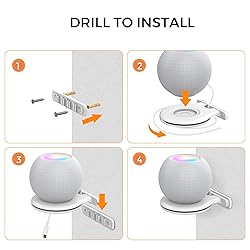 AHASTYLE iHomePod Mini Wall Mount Holder ABS Stand