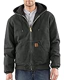 Carhartt Men's Quilted Flannel Lined Sandstone