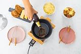 Princess Fondue Set Pure Black Bamboo 1.5 L 800 W 8 forks view 7
