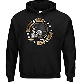 Pittsburgh Hockey Fans. Black and Gold 'Till I'm Dead and Cold. Black T-Shirt (Sm-5X)
