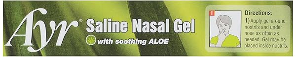 AYR SALINE NASAL GEL, WITH SOOTHING ALOE, 0.5 OUNCE TUBE (PACK OF 1)