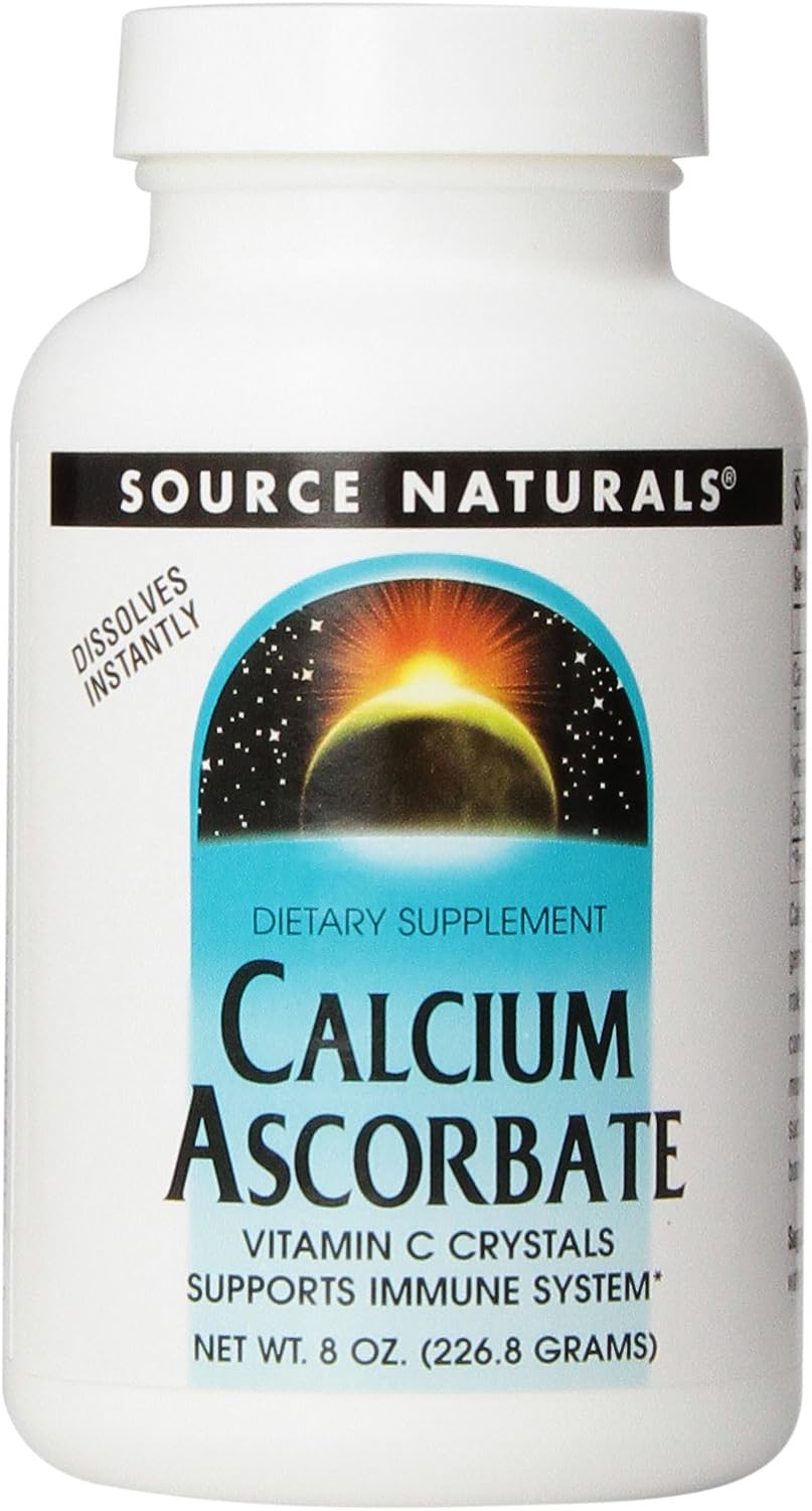 Source Naturals Calcium Ascorbate, Vitamin C Crystals