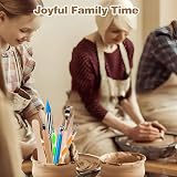 GOLDEROC 22Pcs Clay Tools Set Modelling Carving Sculpting Kit with Bag view 3