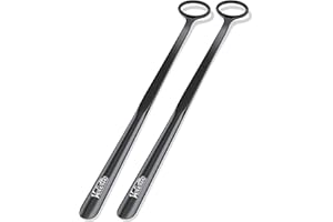 Velette 30" Extra Long Shoe Horn Long Shoe Handle for Boots, Shoe Helper, Shoe Horns for Seniors, Men, Women, Kids or Adults